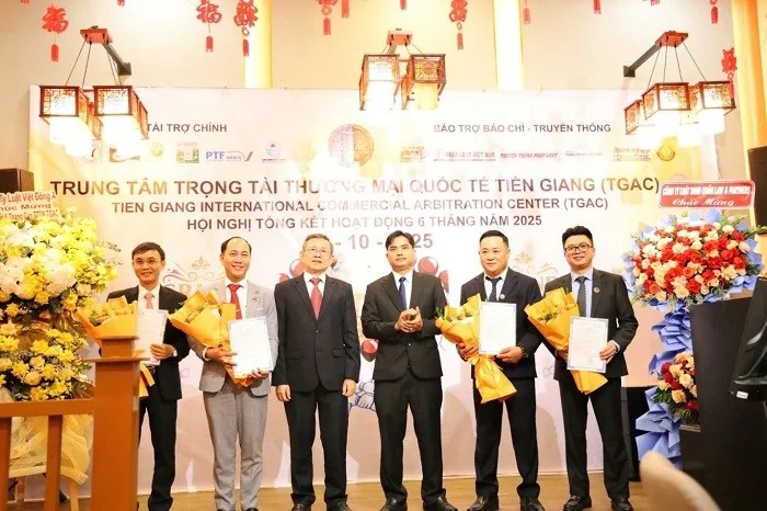 Trung tâm Trọng tài Thương mại Quốc tế Tiền Giang (TGAC) tổng kết 6 tháng hoạt động: Xây nền tảng – Gắn kết tri thức – Hướng tới phát triển bền vững